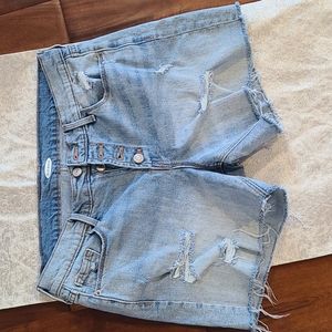 Old navy shorts. Size 8. Light wash.